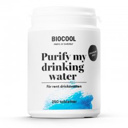 Biocool Purify My Drinking Water Vattenrenings Tabletter 250 st