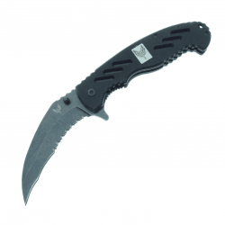 Combat Ready Knives Black Stonewash Linerlock