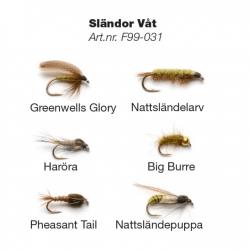 Darts Sländor Våt Kit 6 Pack