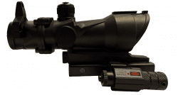 JS-Tactical Punktsikte med Laser Demo