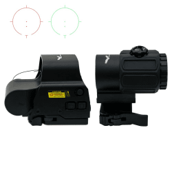 JS-Tactical Punksikte med 3x Magnifier