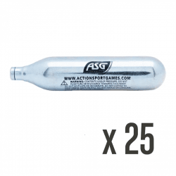 ASG ULTRAIR 12grams CO2 Patroner 25-Pack - Elite